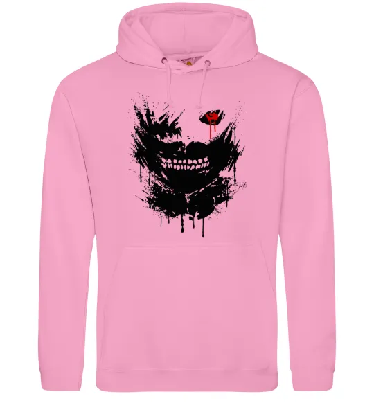 Жіноча толстовка (худі) Токійський гуль Канекі бризки Рожевий фото