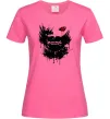 Женская футболка Токійський гуль Канекі бризки Ярко-розовый фото