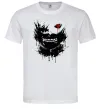 Чоловіча футболка Токійський гуль Канекі бризки Білий фото