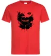 Чоловіча футболка Токійський гуль Канекі бризки Червоний фото