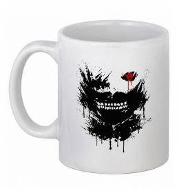 Чашка керамічна Токійський гуль Канекі бризки