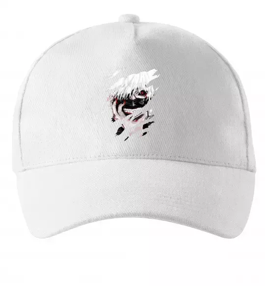 Кепка Токийский гуль Канеки Білий фото
