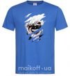 Чоловіча футболка Токийский гуль Канеки Яскраво-синій фото