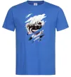 Мужская футболка Токийский гуль Канеки Ярко-синий фото