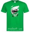 Мужская футболка Токийский гуль Канеки Зеленый фото