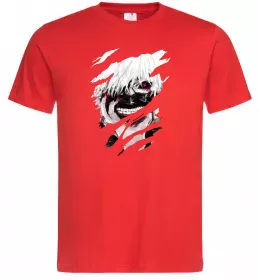 Чоловіча футболка Токийский гуль Канеки Червоний фото