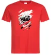 Мужская футболка Токийский гуль Канеки Красный фото