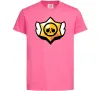 Дитяча футболка Бравл старс лого Яскраво-рожевий фото