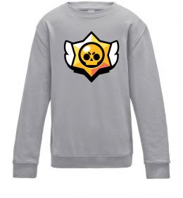 Детский Свитшот Бравл старс лого