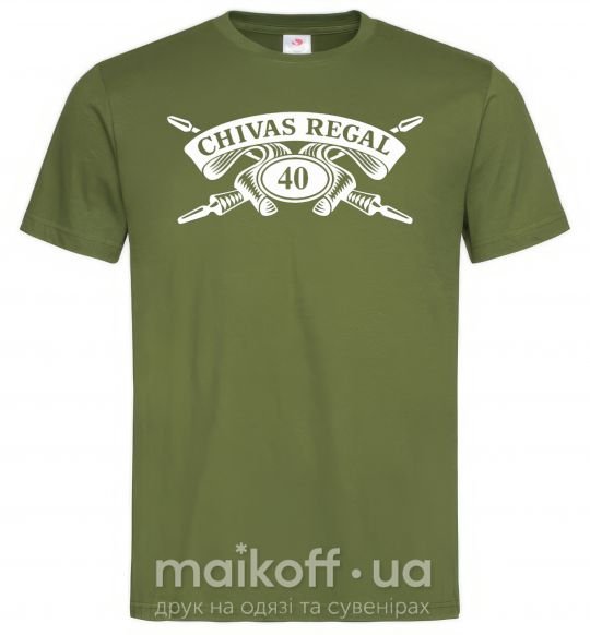 Мужская футболка Chivas regal Оливковый фото