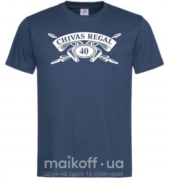 Чоловіча футболка Chivas regal Темно-синій фото