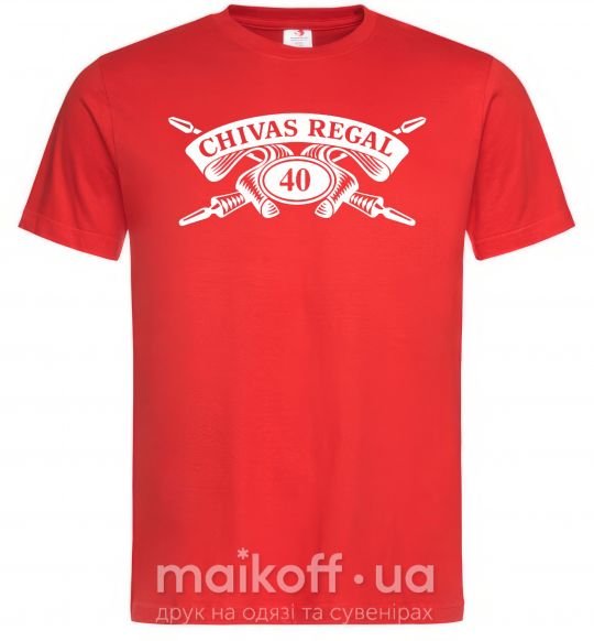 Мужская футболка Chivas regal Красный фото