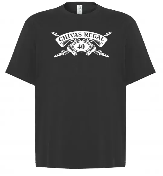 Футболка Оверсайз Chivas regal Черный фото