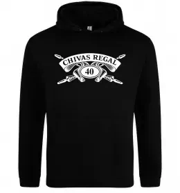 Мужская толстовка (худи) Chivas regal Черный фото