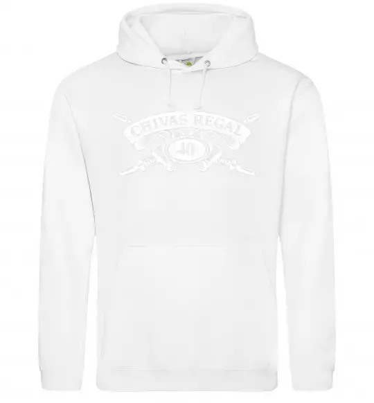 Чоловіча толстовка (худі) Chivas regal Білий фото