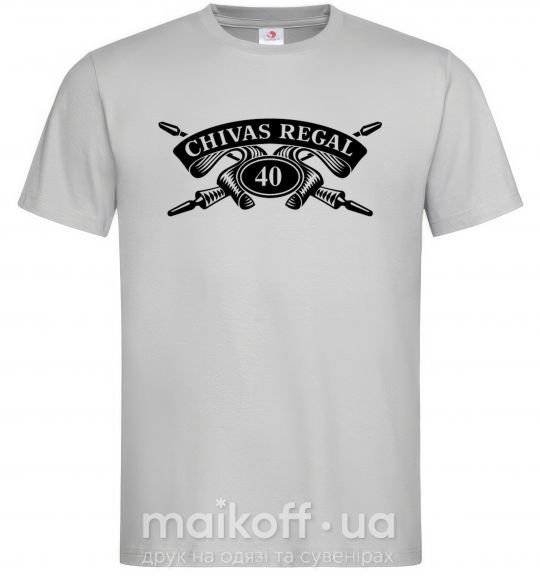 Чоловіча футболка Chivas regal Сірий фото