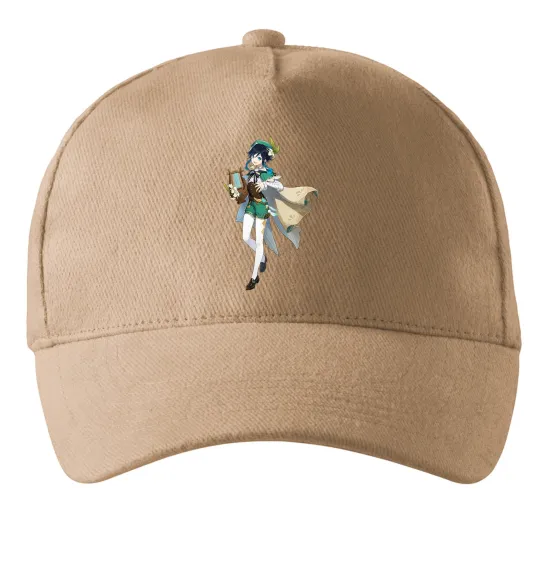 Кепка Genshion impact Венти Песочный фото