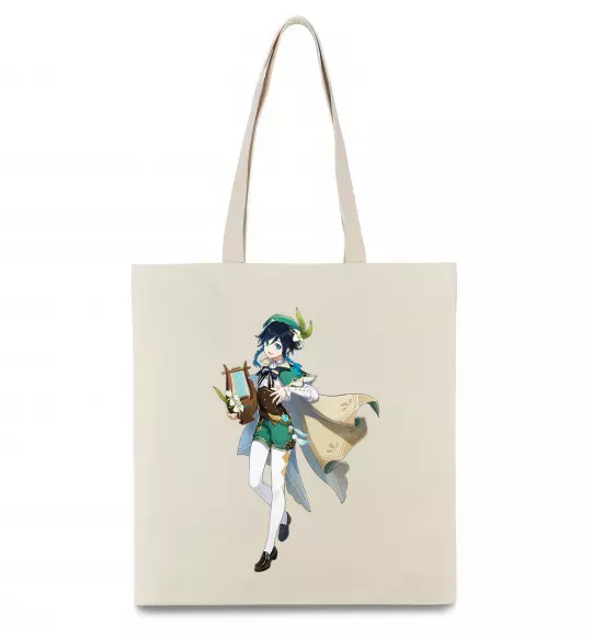 Эко-сумка Genshion impact Венти Бежевый фото