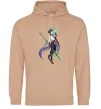 Женская толстовка (худи) Genshion impact Сяо Песочный фото