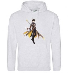Мужская толстовка (худи) Genshion impact Чжун Ли