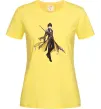 Жіноча футболка Genshion impact Чжун Ли Лимонний Жіноча футболка Genshion impact Чжун Ли Лимонний фото