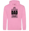 Мужская толстовка (худи) Im a cycling Dad Розовый фото