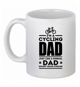 Чашка керамічна Im a cycling Dad