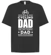 Футболка Оверсайз Im a cycling Dad Чорний фото