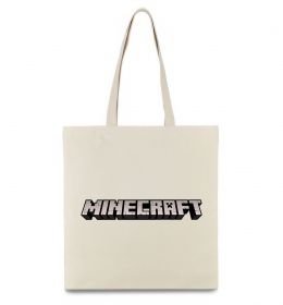 Еко-сумка Minecraft logo 3d Еко-сумка Minecraft logo 3d