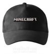 Кепка Minecraft logo 3d Черный фото