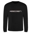 Свитшот Minecraft logo 3d Черный фото
