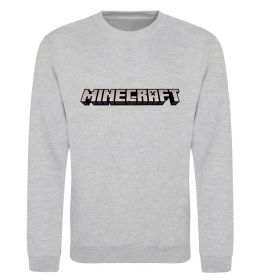 Світшот Minecraft logo 3d