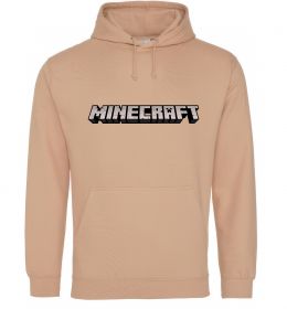 Женская толстовка (худи) Minecraft logo 3d