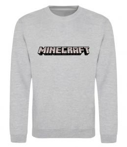 Свитшот Minecraft logo 3d