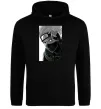 Жіноча толстовка (худі) Naruto Kakashi чб Чорний Жіноча толстовка (худі) Naruto Kakashi чб Чорний фото