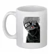 Чашка керамічна Naruto Kakashi чб Білий Чашка керамічна Naruto Kakashi чб Білий фото