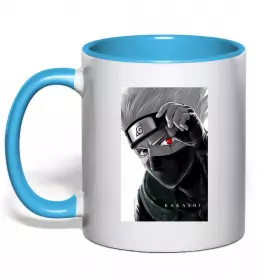 Чашка с цветной ручкой