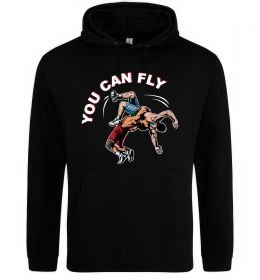 Мужская толстовка (худи) You can fly