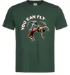 Чоловіча футболка You can fly Темно-зелений Чоловіча футболка You can fly Темно-зелений фото