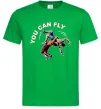 Чоловіча футболка You can fly Зелений Чоловіча футболка You can fly Зелений фото