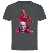 Мужская футболка Дедпул і танос Графит фото