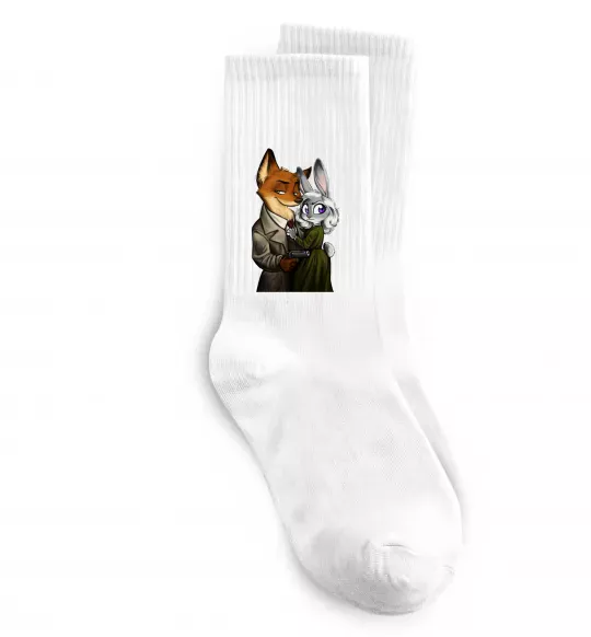 Носки Джуді Зоотрополіс Белый фото