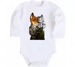 Детский боди Джуді Зоотрополіс Белый фото