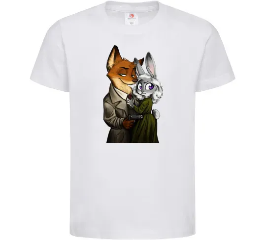 Дитяча футболка Джуді Зоотрополіс Білий фото