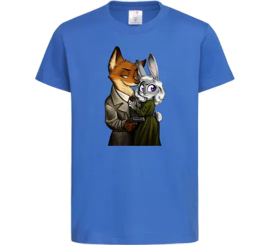 Дитяча футболка Джуді Зоотрополіс Яскраво-синій фото