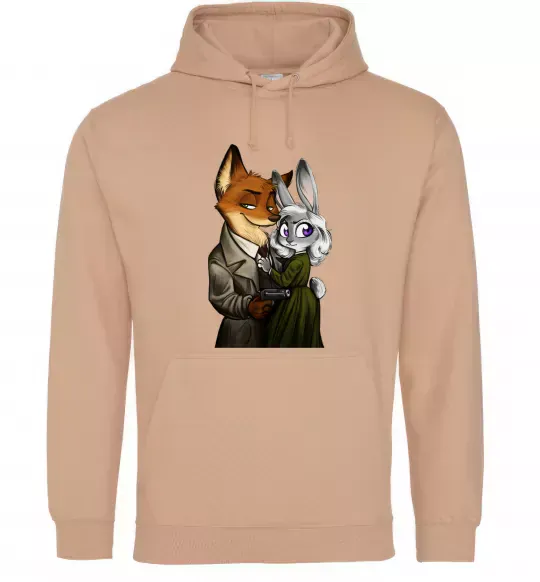 Мужская толстовка (худи) Джуді Зоотрополіс Песочный фото