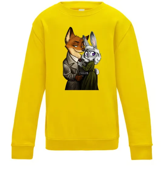 Детский Свитшот Джуді Зоотрополіс Солнечно желтый фото