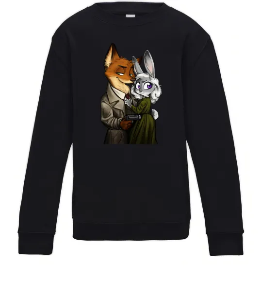 Детский Свитшот Джуді Зоотрополіс Черный фото