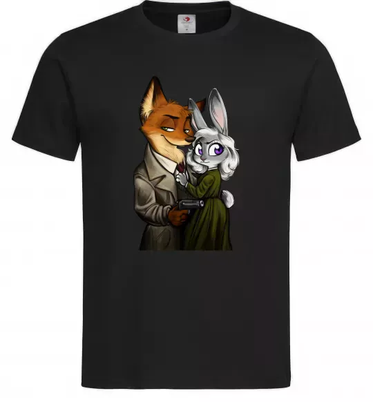 Чоловіча футболка Джуді Зоотрополіс Чорний фото