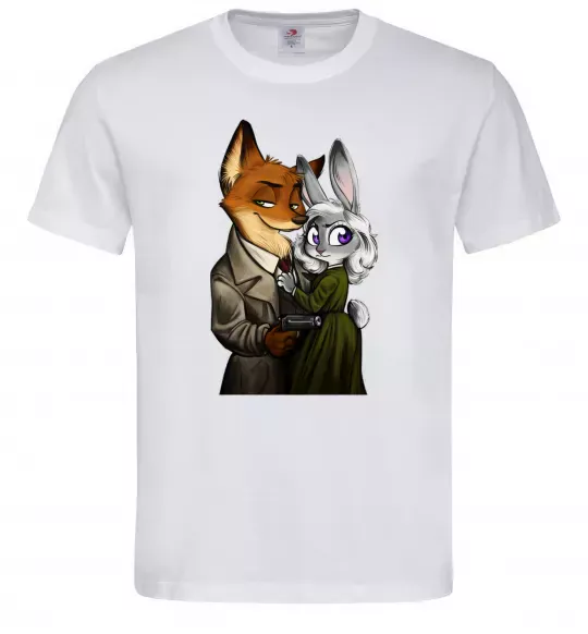 Чоловіча футболка Джуді Зоотрополіс Білий фото